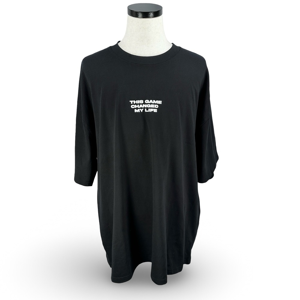 Eastside Golf Mens This Game Changed My Life Graphic T-Shirt Black 2XL NEW